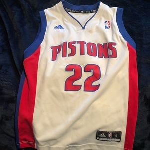 Detroit Pistons Avery Bradley Adidas Jersey NBA Boys Small